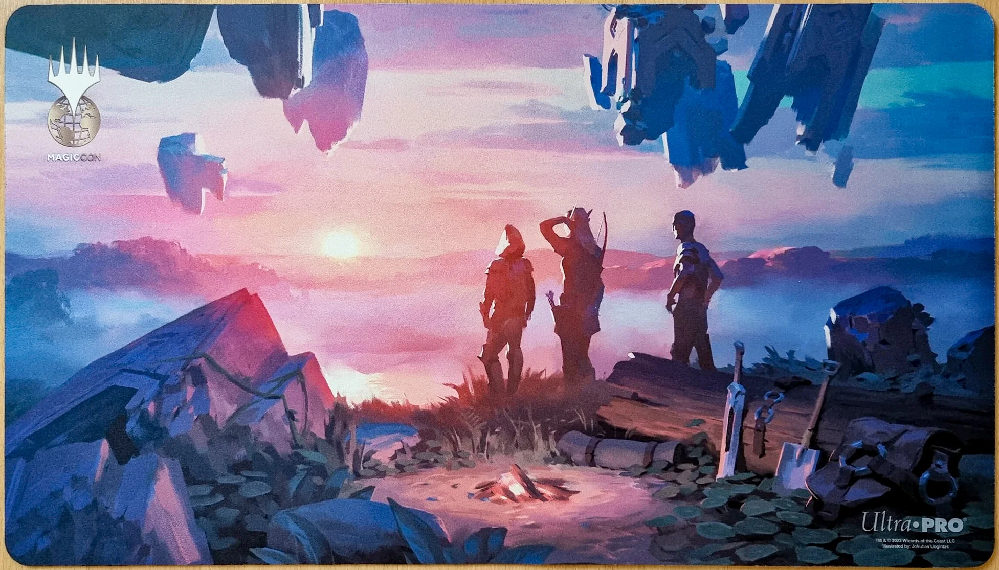 Base Camp - Jokubas Uogintas - MagicCon Barcelona 2023 - MTG Playmat