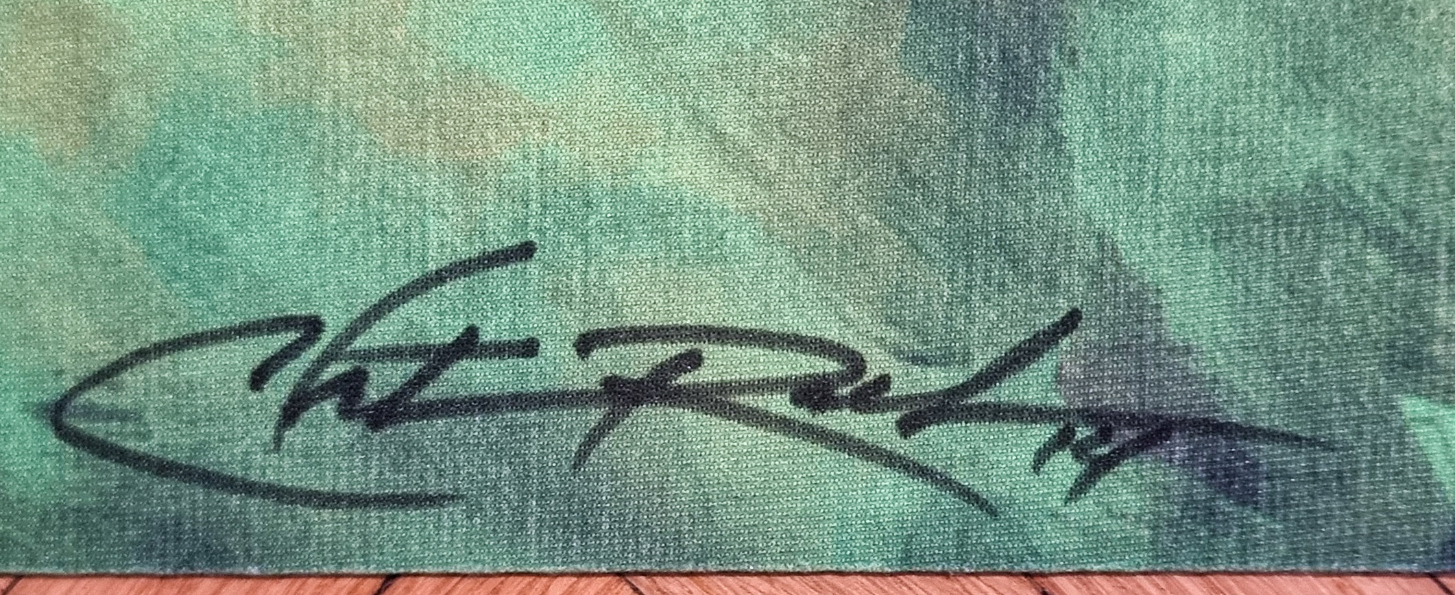 Black Lotus - Christopher Rush - Real Signature - MTG Playmat - Image 3