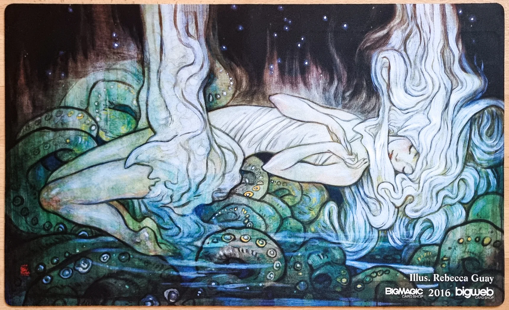 Center of Gravity - Rebecca Guay - Grand Prix Tokyo 2016 - MTG Playmat