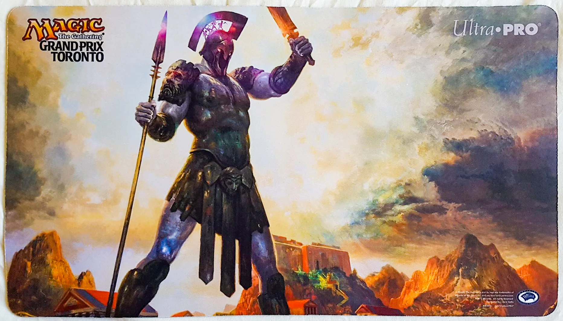Colossus of Akros - Grand Prix Toronto 2013 - MTG Playmat