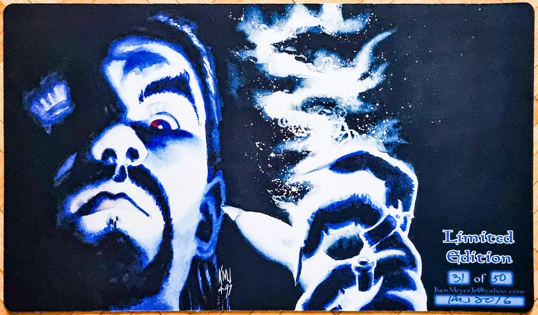 Dark Ritual - Ken Meyer Jr. - Limited Edition [50 Copies] - Signed by the Artist - MTG Playmat