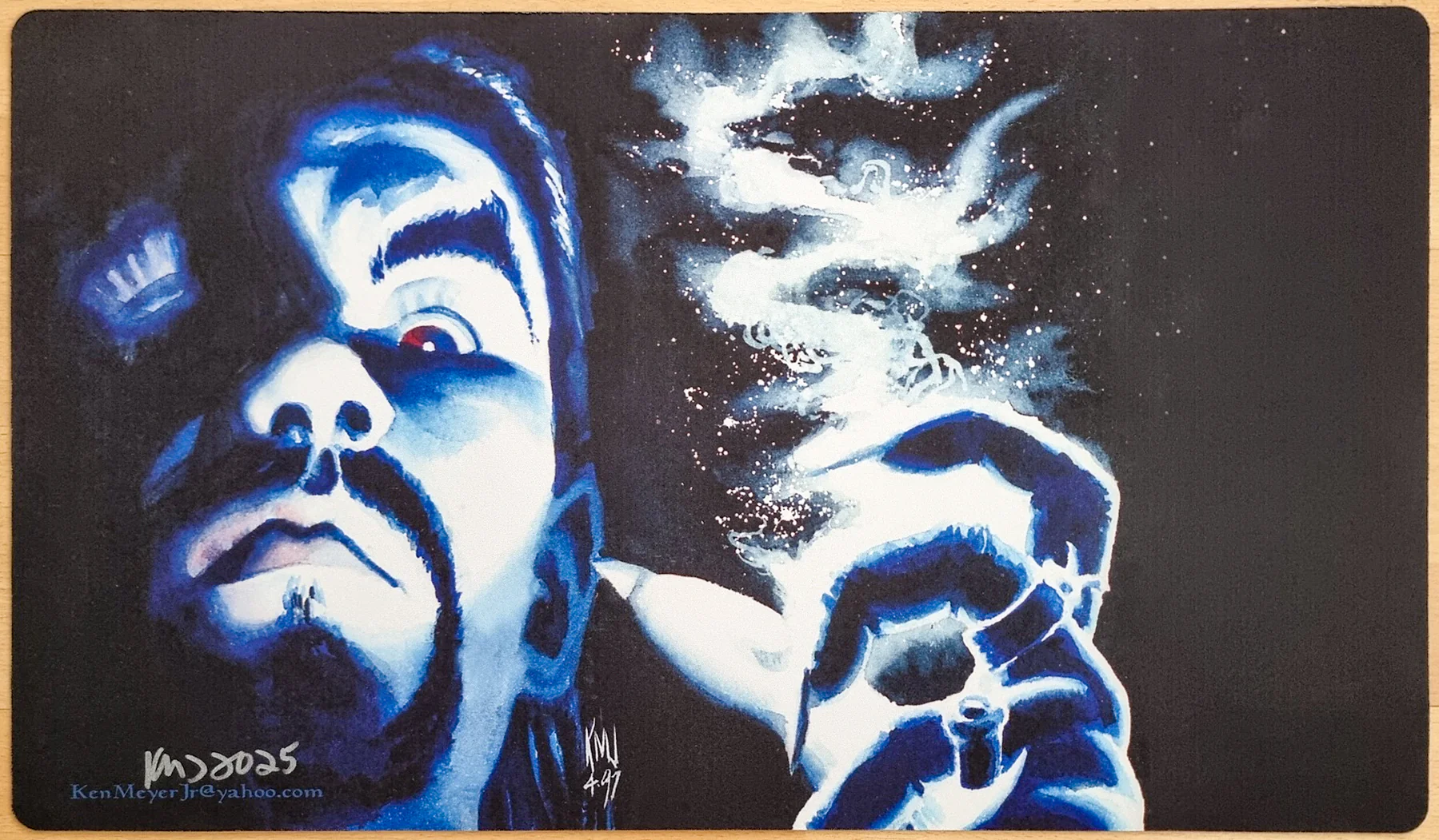 Dark Ritual - Ken Meyer Jr. - Signed MTG Playmat