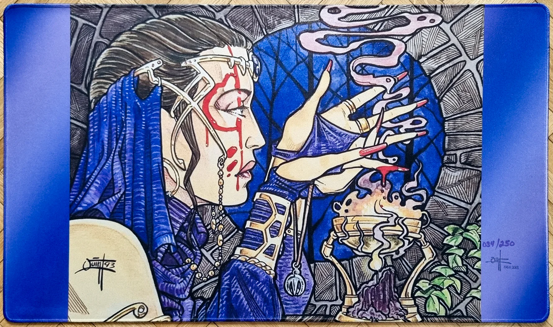 Darkpact - Quinton Hoover - Limited Edition [250 Copies] - Embroidered - MTG Playmat