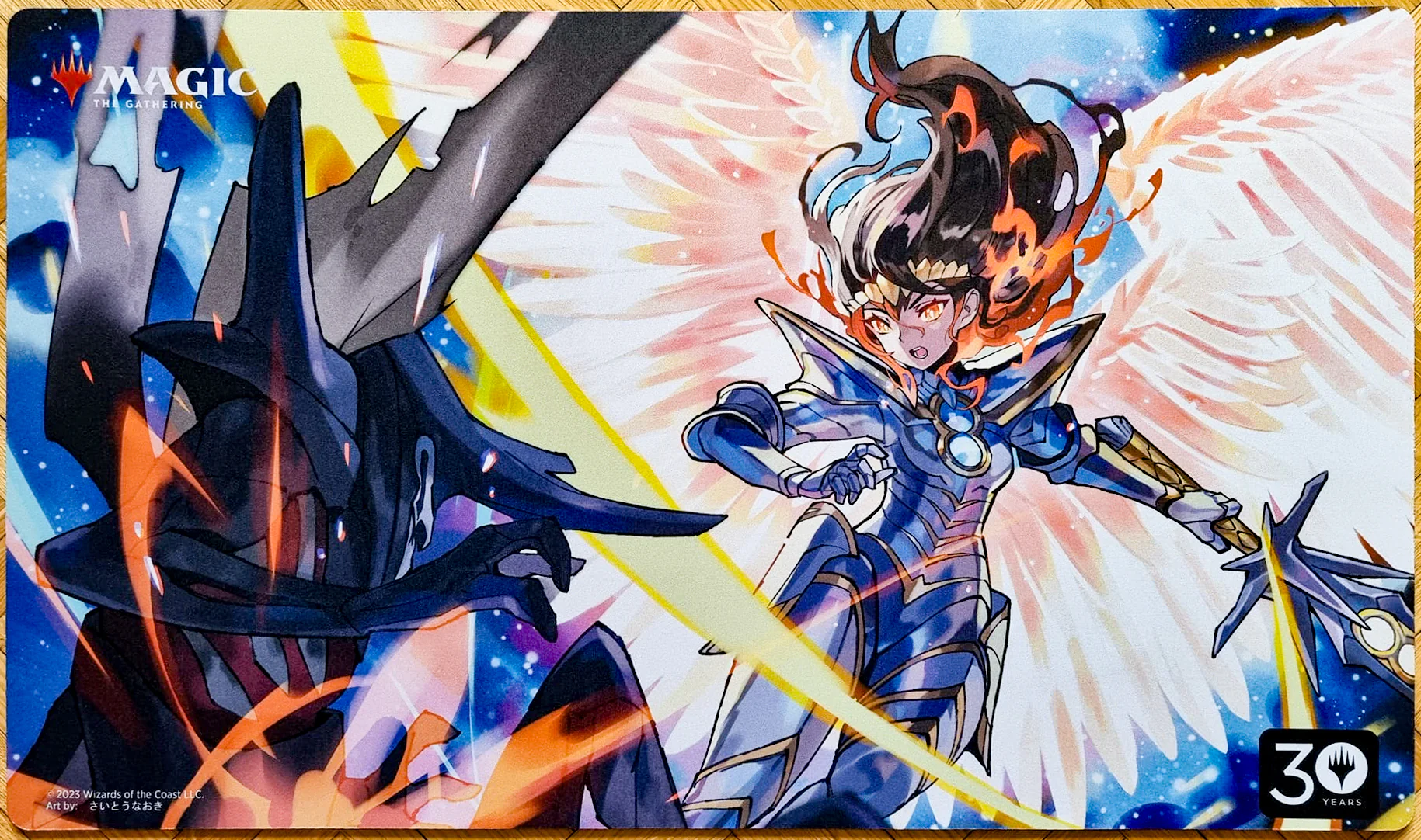 Destroy Evil - Naoki Saito - 30th Anniversary Celebration Tokyo - MTG Playmat