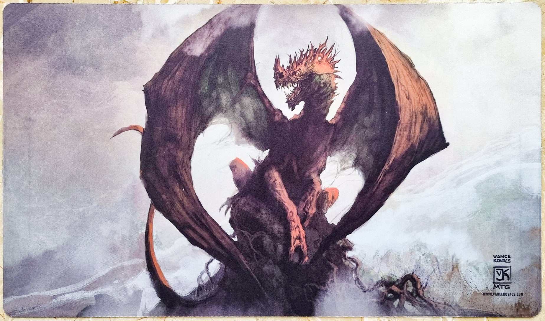 Dragon Token - Vance Kovacs - MTG Playmat