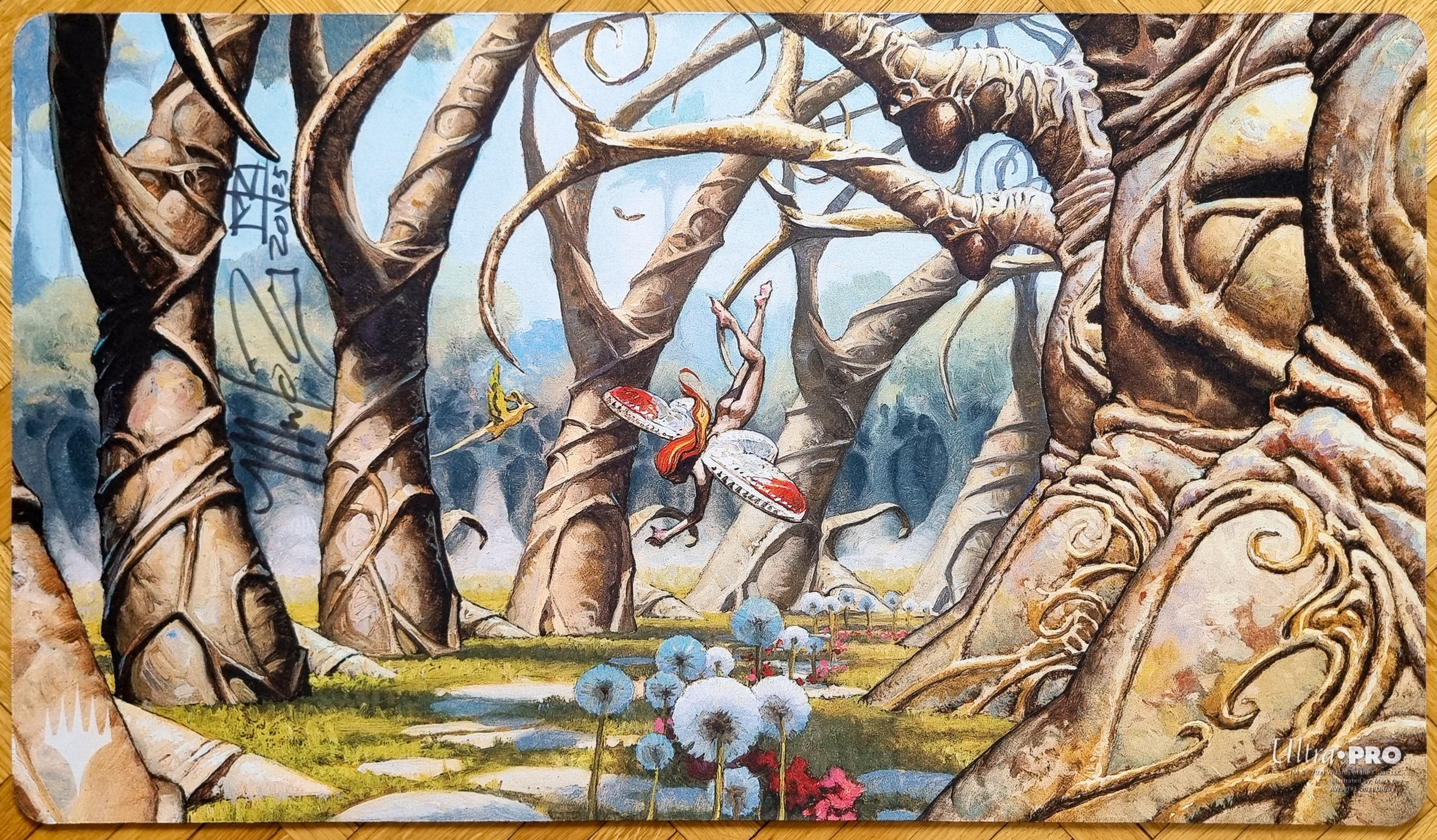 Gaea's Cradle - Mark Zug - Signed MTG Playmat