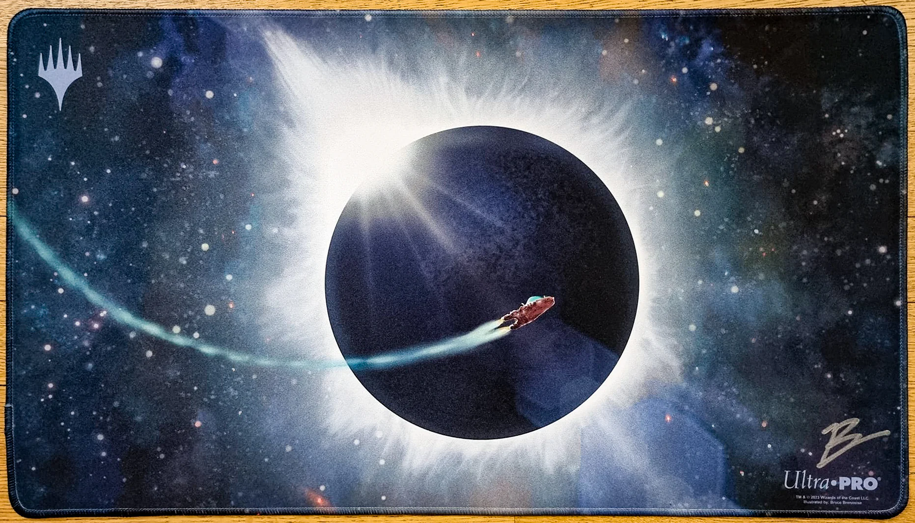 Godless Shrine - Bruce Brenneise - Signed & Stitched MTG Playmat