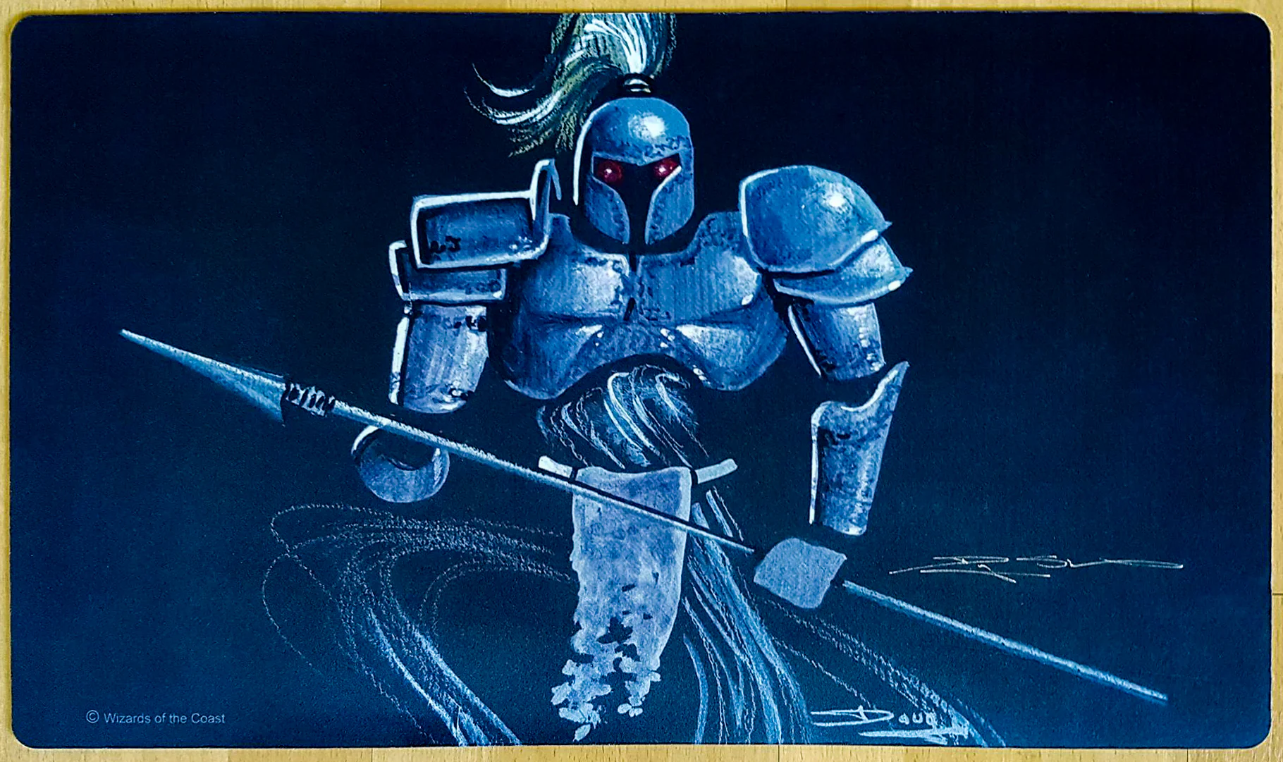 Hypnotic Specter - Douglas Shuler - Signed MTG Playmat