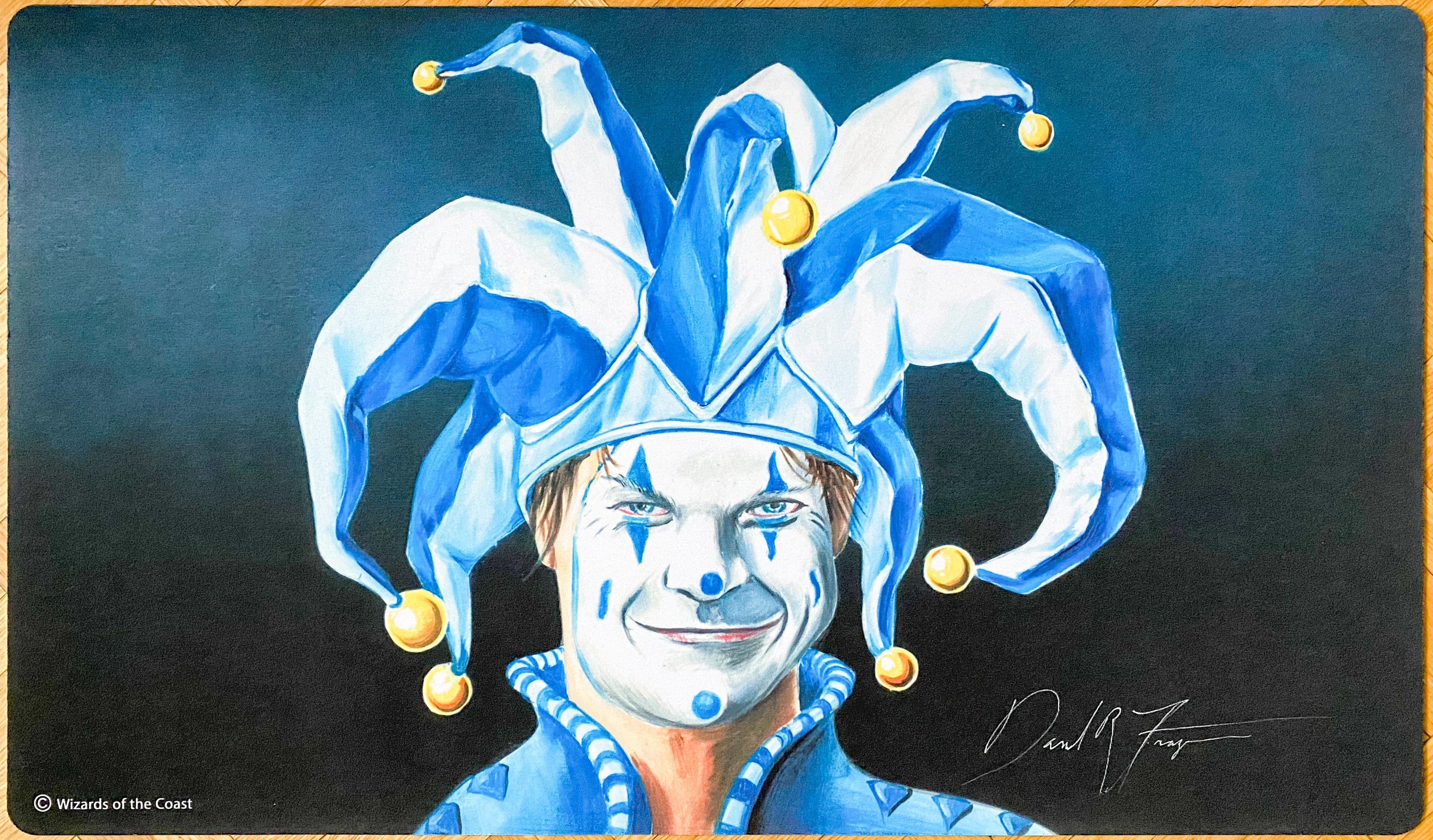 Jester's Cap - Dan Frazier - Signed MTG Playmat