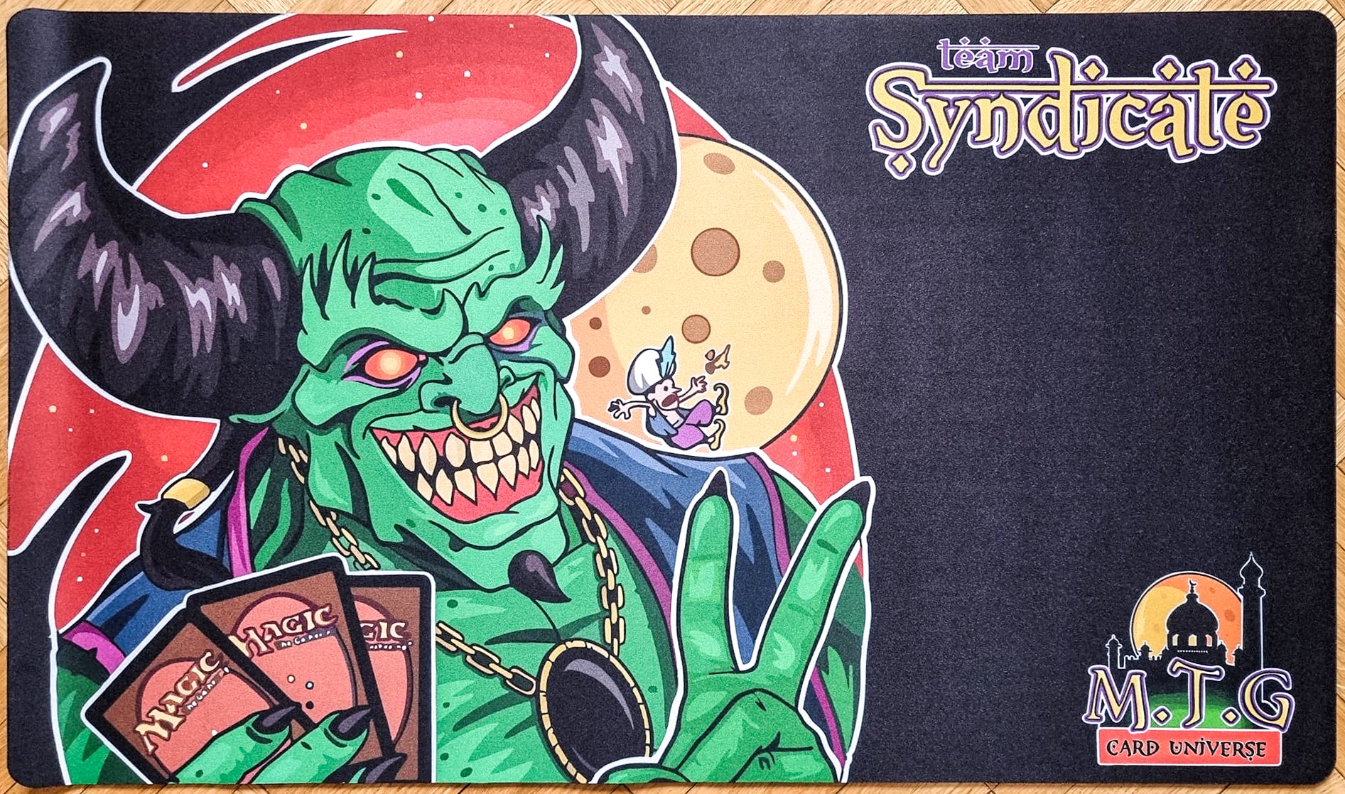 Juzám Djinn - Team Syndicate - MTG Playmat