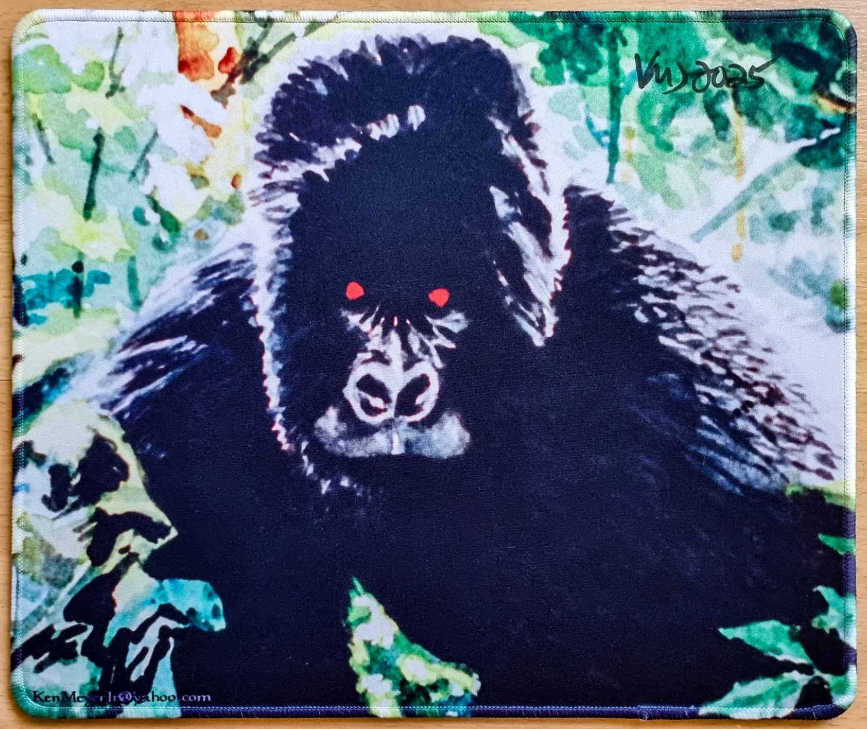 Kird Ape - Ken Meyer Jr. - Stitched & Signed MTG Mouse Pad