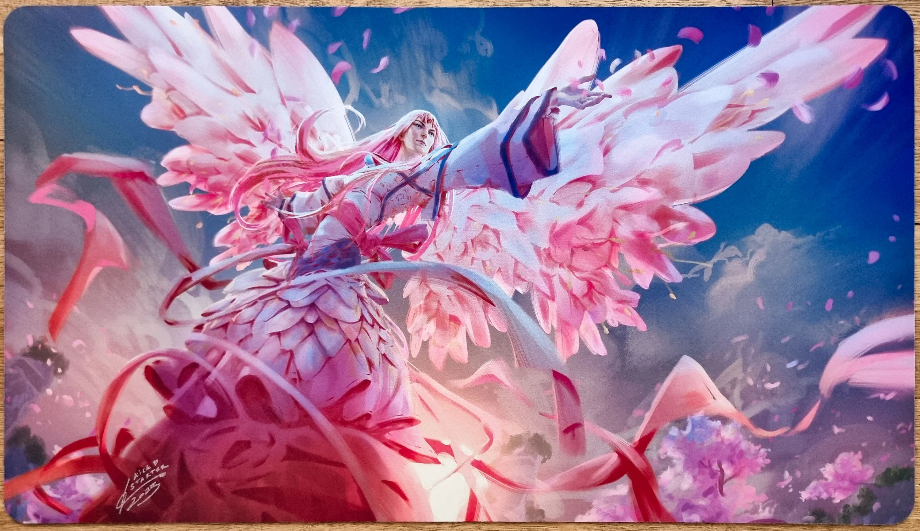 Konohanasakuya-hime - Johannes Voss - Signed MTG Playmat