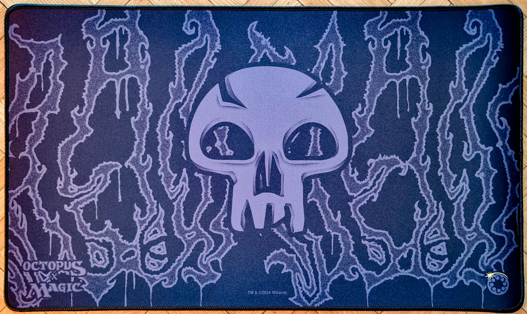 Magic: The Gathering Octopus Swamp - Embroidered - MTG Playmat
