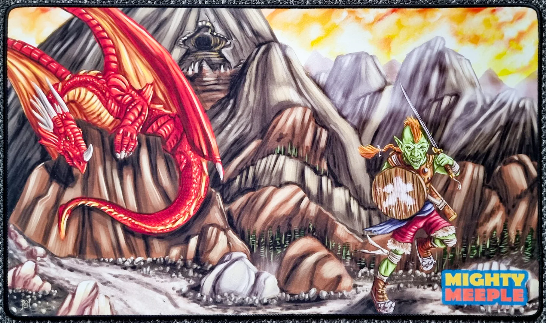 Mighty Meeple - MTG Playmat