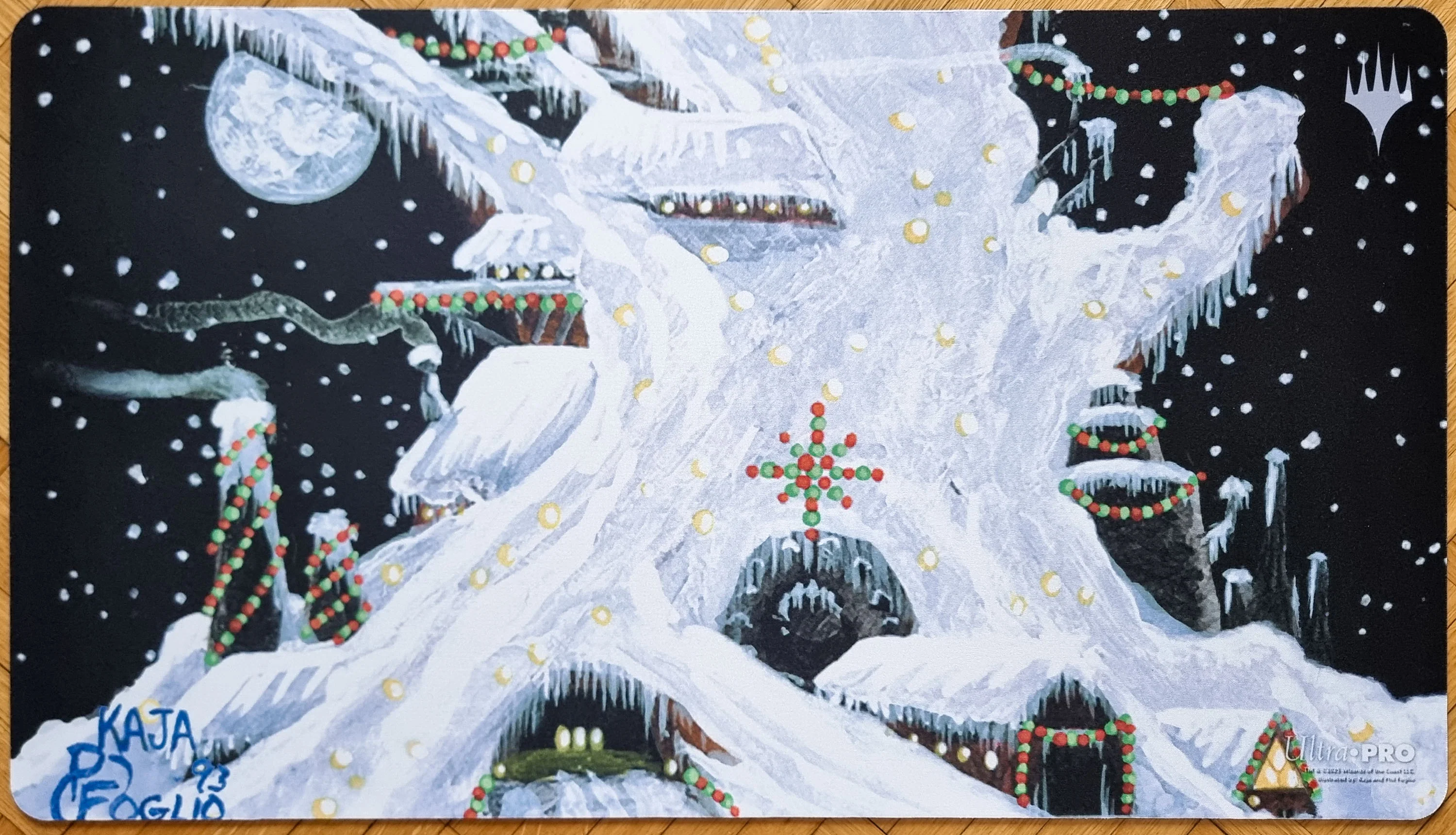 Mishra's Factory [Winter] - Kaja & Phil Foglio - MTG Playmat
