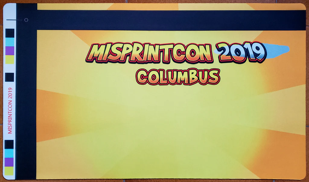 Misprint Con Columbus 2019 - MTG Playmat