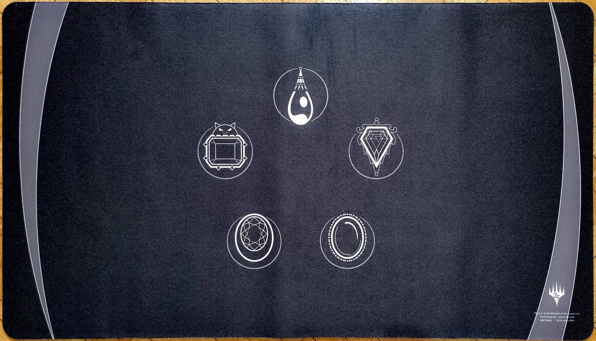 Moxen - Magic 25th anniversary - James Arnold - MTG Playmat