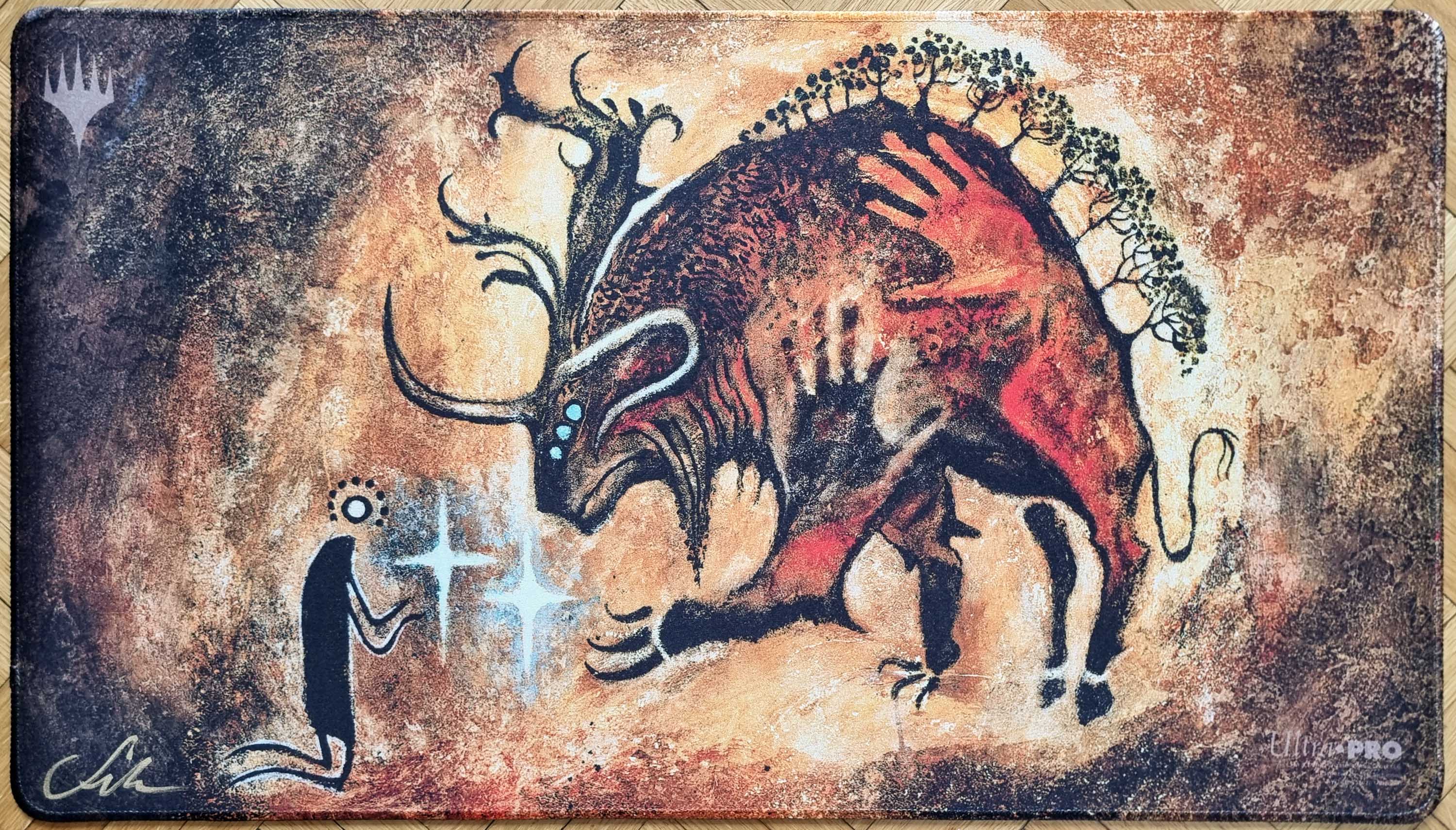 Mythos of Brokkos - Seb McKinnon - Stitched & Signed MTG Playmat