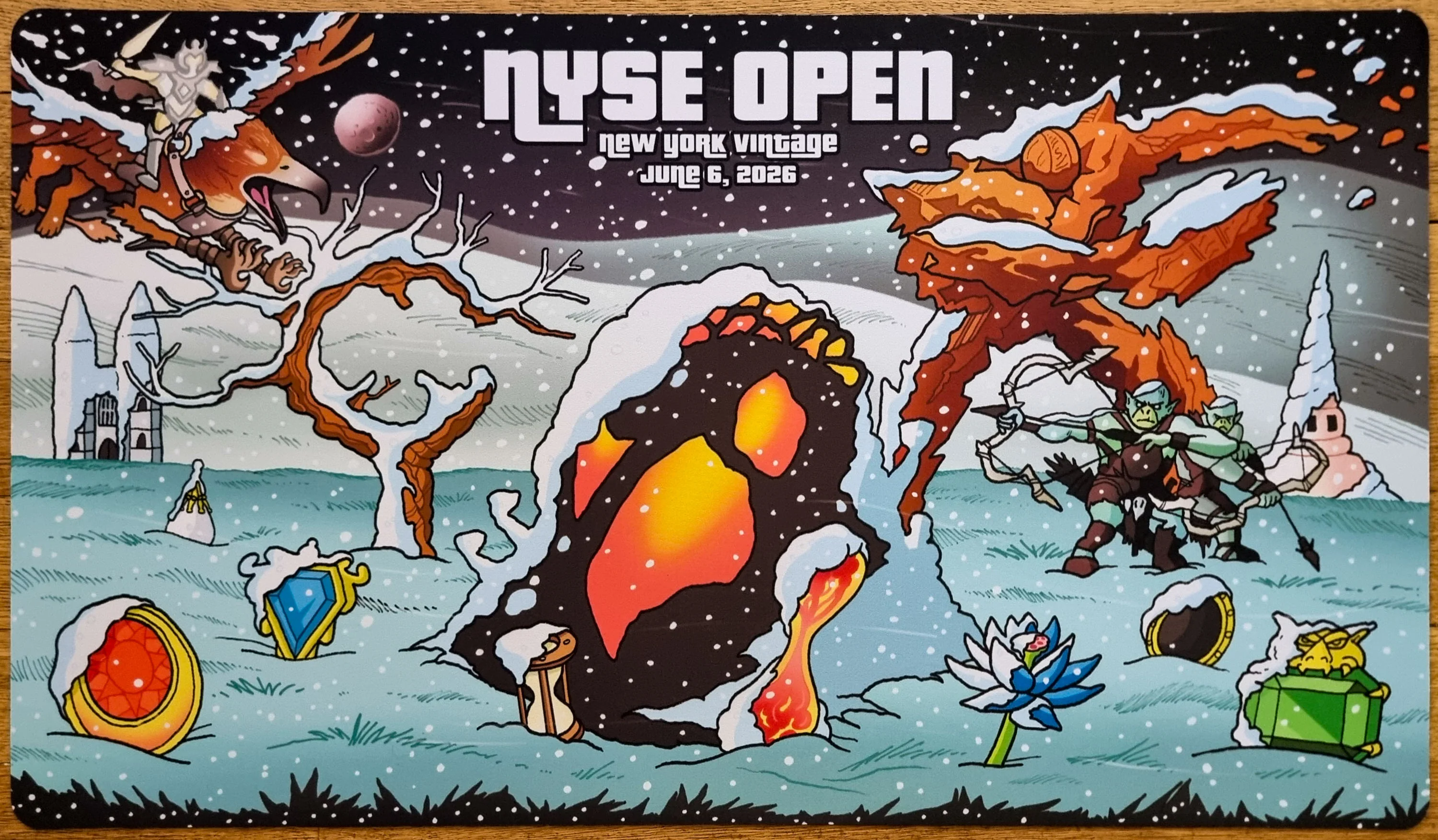 N.Y.S.E. Open 2026 - Greg Fenton - Vintage Tournament Series - MTG Playmat
