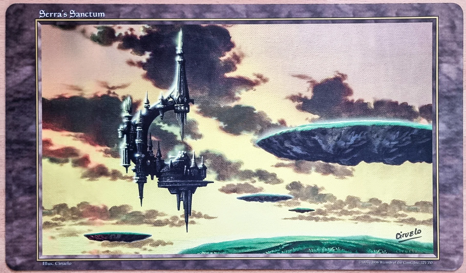Serra's Sanctum - Ciruelo Cabral - Signed MTG Playmat