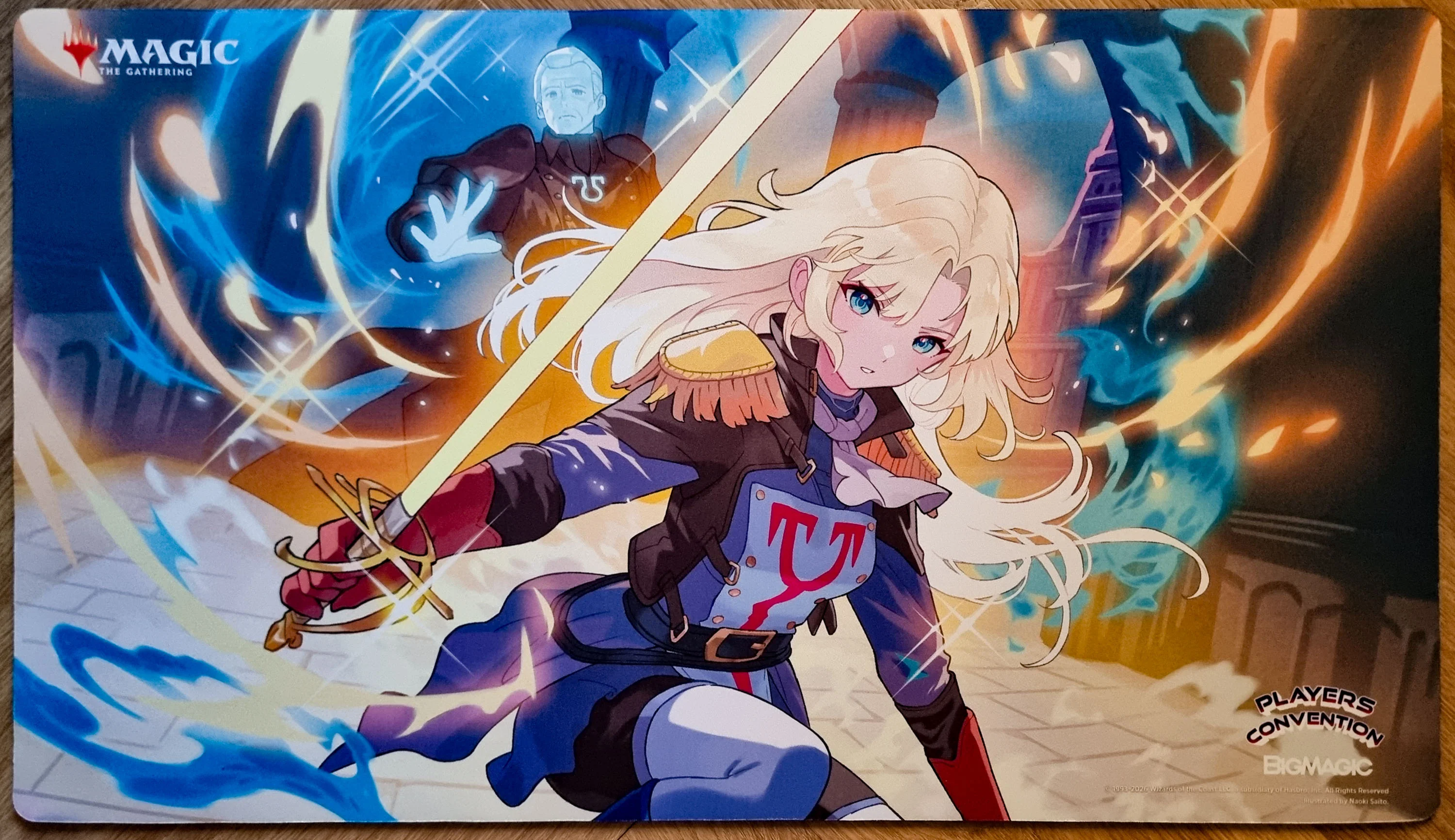 Sheltered by Ghosts - Naoki Saito - Players Convention Kyoto 2026 - MTG Playmat