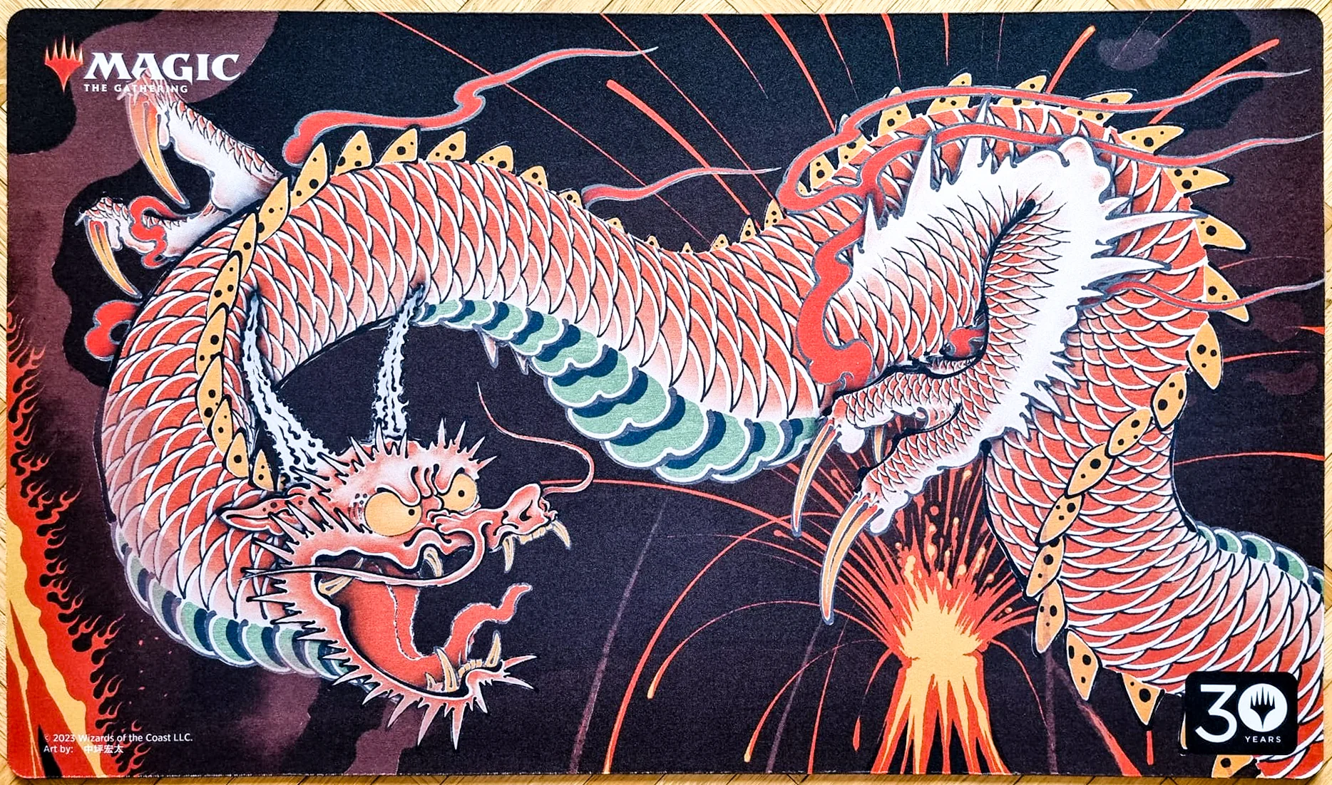 Shivan Dragon - Kota Nakatsubo - 30th Anniversary Celebration Tokyo - MTG Playmat