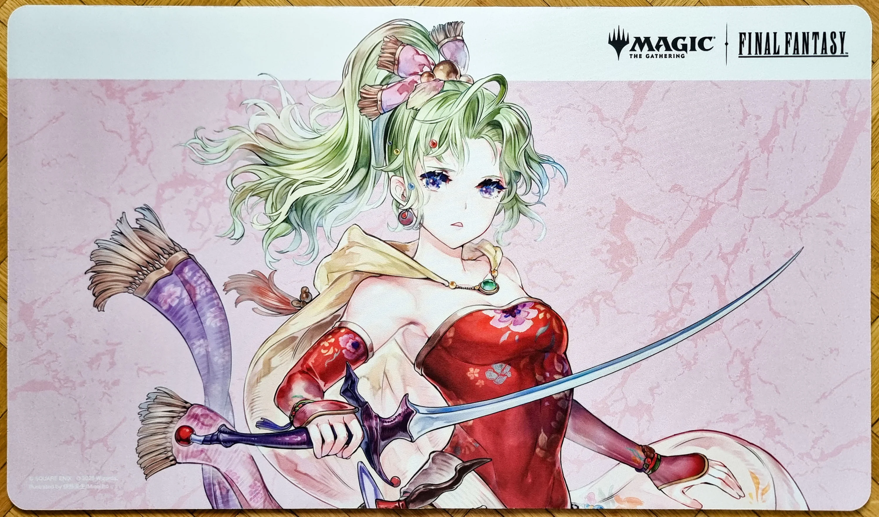 Terra, Herald of Hope - Misei Ito - Final Fantasy - MTG Playmat