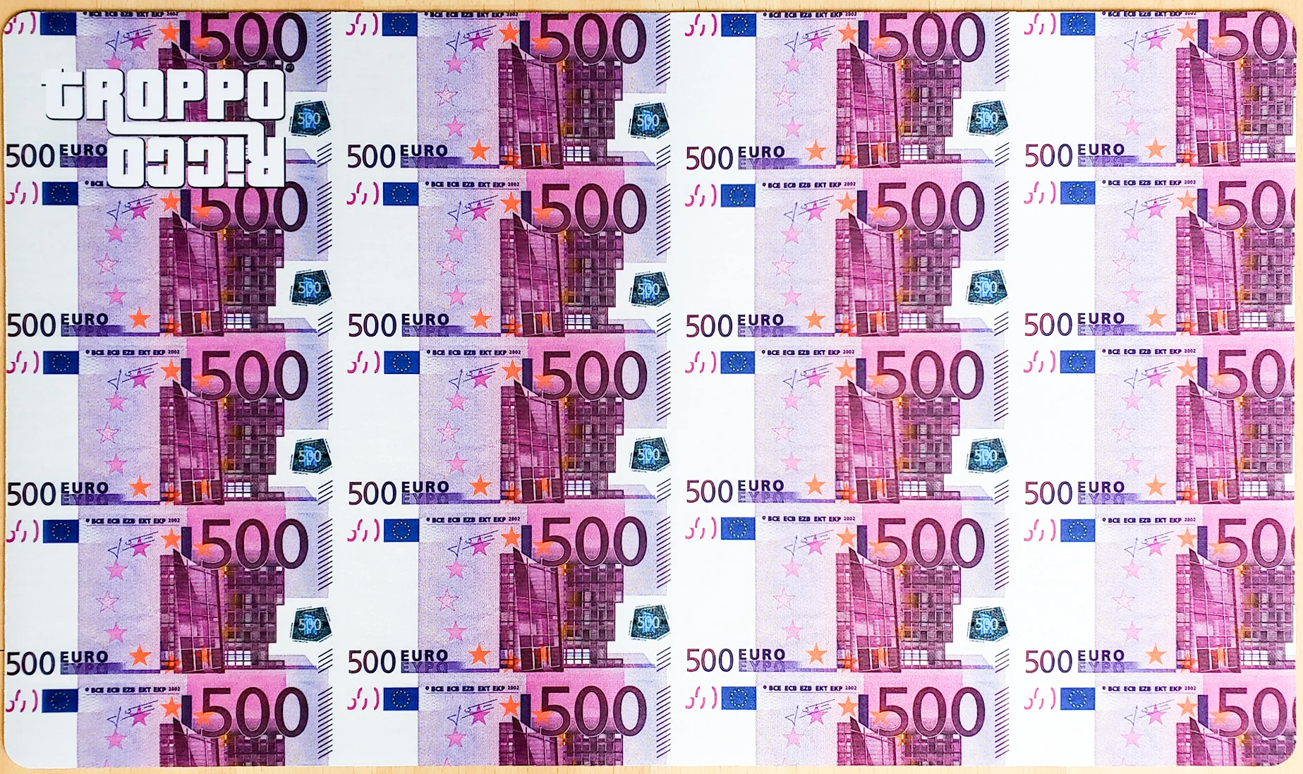 Tropporicco® - 500€ Bills - MTG Playmat
