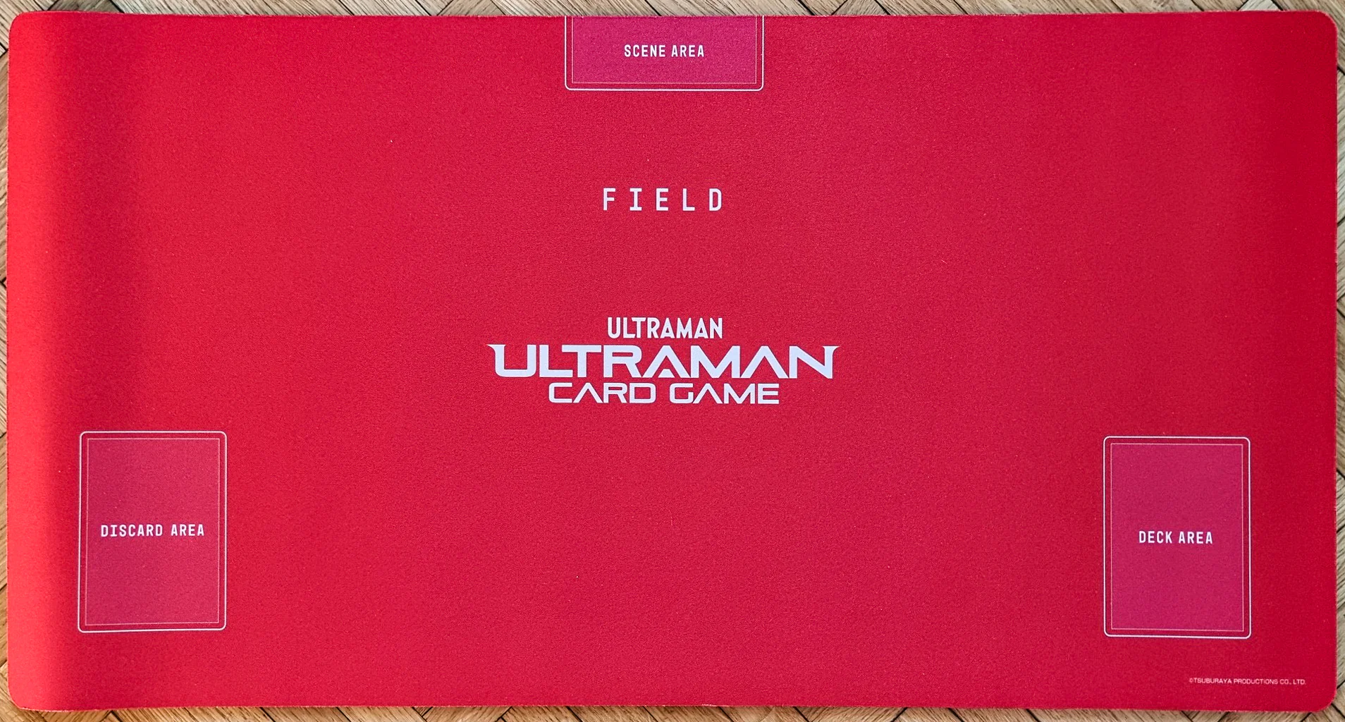 Ultraman Card Game Official Playmat Red - Ultraman Playmat